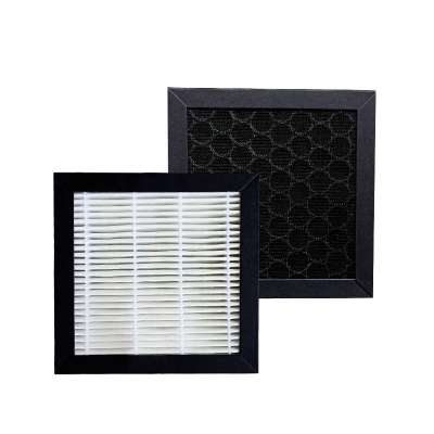 Customized H12 H13 H14 Honeycomb Active Carbon 2-in-1 Air Purifier HEPA Filter Replacements